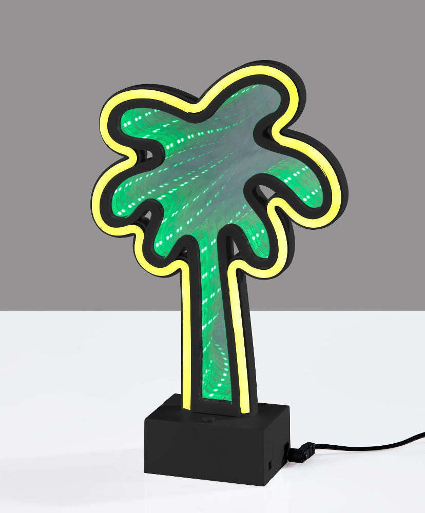 Adesso Home - Infinity Neon Palm Tree Table/Wall Lamp - SL3717-01 view 3