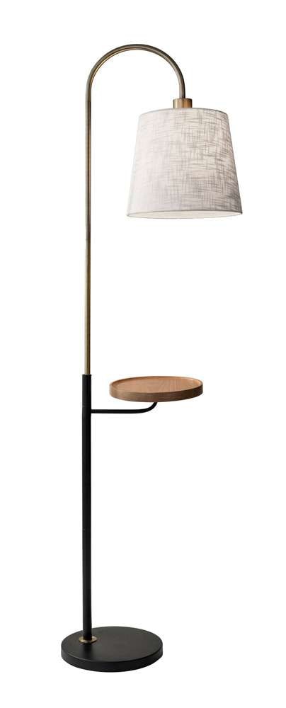 Adesso Home - Jeffrey Shelf Floor Lamp - 3408-21 veiw 1