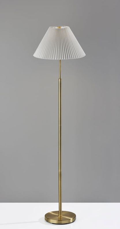 Adesso Home - Jeremy Floor Lamp- Antique Brass - SL9500-21 view 5