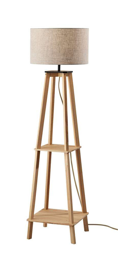 Adesso Home - Kirby Shelf Floor Lamp - 3056-12 view 1