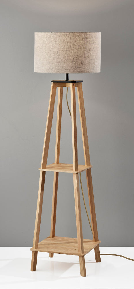 Adesso Home - Kirby Shelf Floor Lamp - 3056-12 view 5