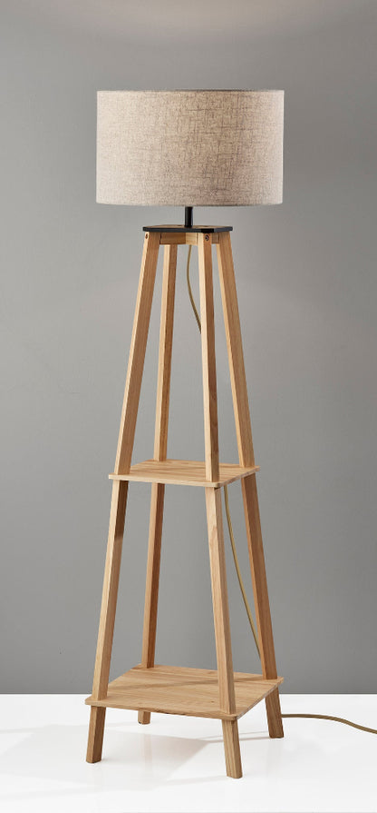 Adesso Home - Kirby Shelf Floor Lamp - 3056-12 view 5