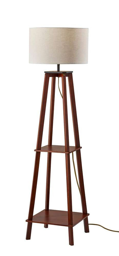Adesso Home - Kirby Shelf Floor Lamp - 3056-15 view 1