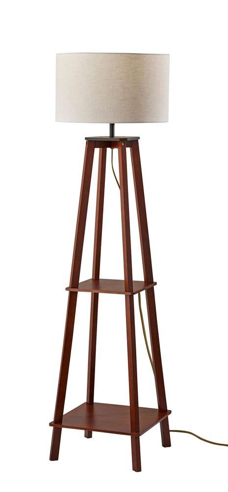 Adesso Home - Kirby Shelf Floor Lamp - 3056-15 view 1