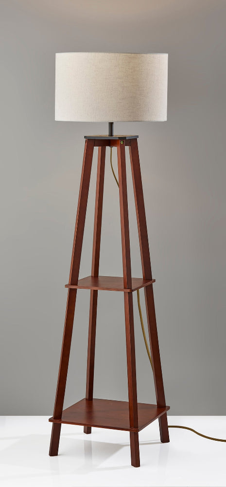 Adesso Home - Kirby Shelf Floor Lamp - 3056-15 view 4