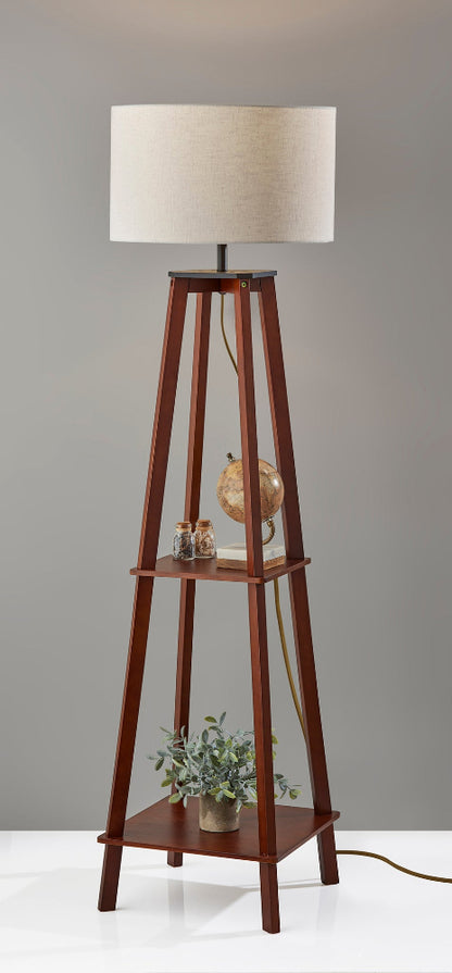 Adesso Home - Kirby Shelf Floor Lamp - 3056-15 view 5
