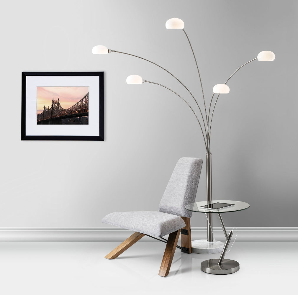 Adesso Home - Luna Arc Lamp - 3346-22 view 4