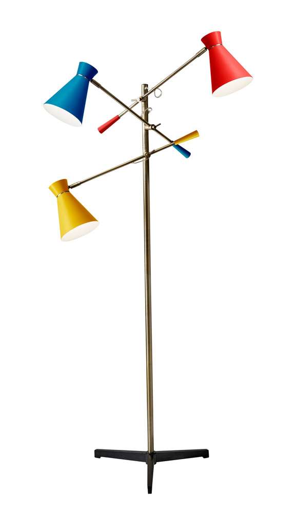 Adesso Home - Lyle 3-Arm Floor Lamp - 3282-01 view 1