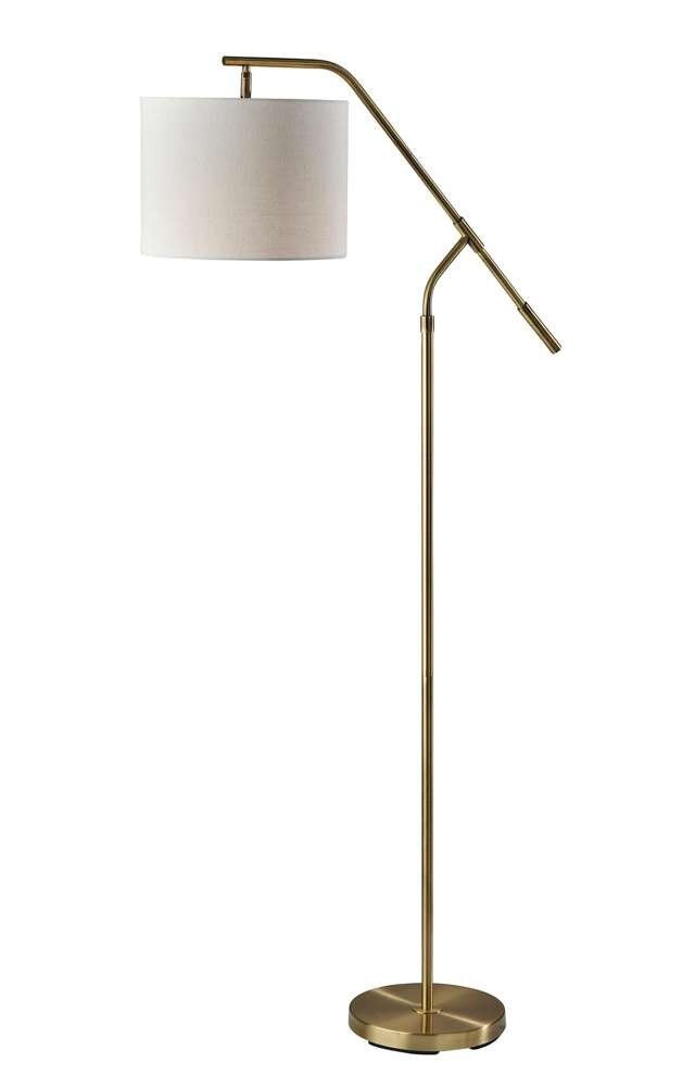 Adesso Home - Milo Floor Lamp- Antique Brass - SL9503-21 view 1