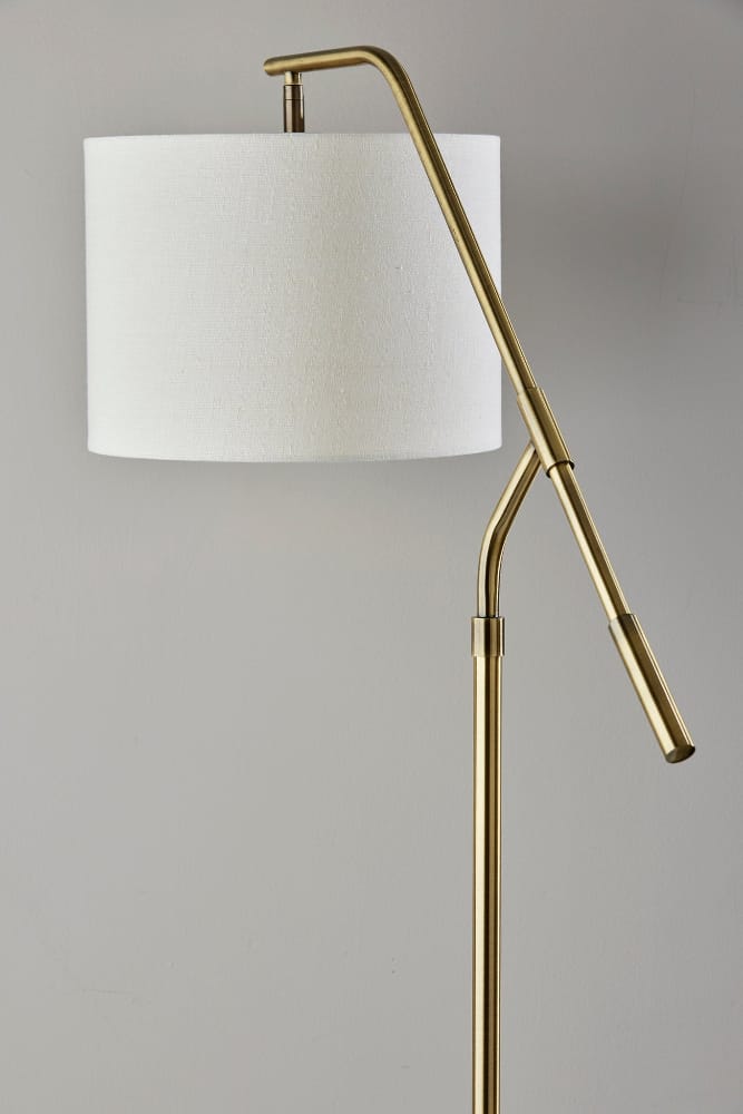 Adesso Home - Milo Floor Lamp- Antique Brass - SL9503-21 view 2