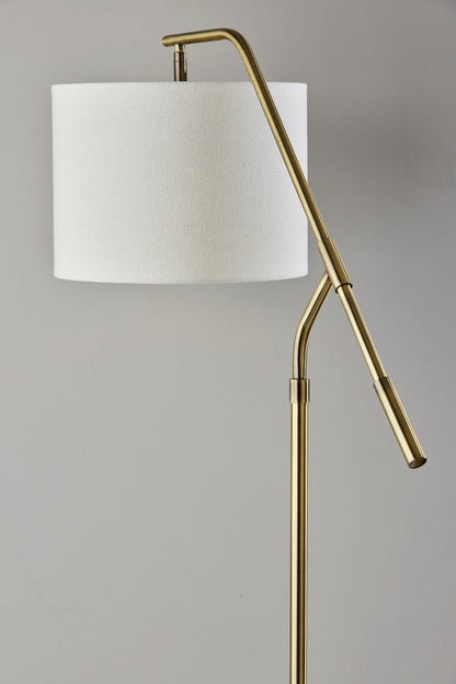 Adesso Home - Milo Floor Lamp- Antique Brass - SL9503-21 view 2