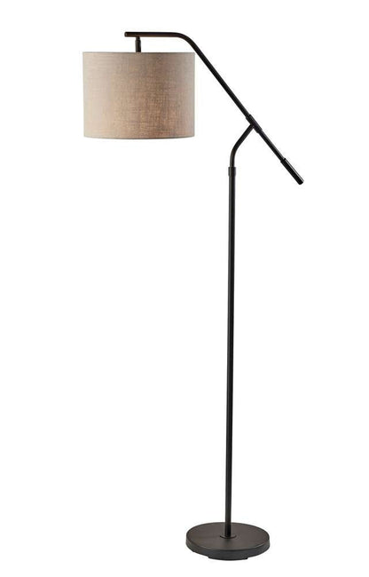 Adesso Home - Milo Floor Lamp- Black - SL9503-01 view 1