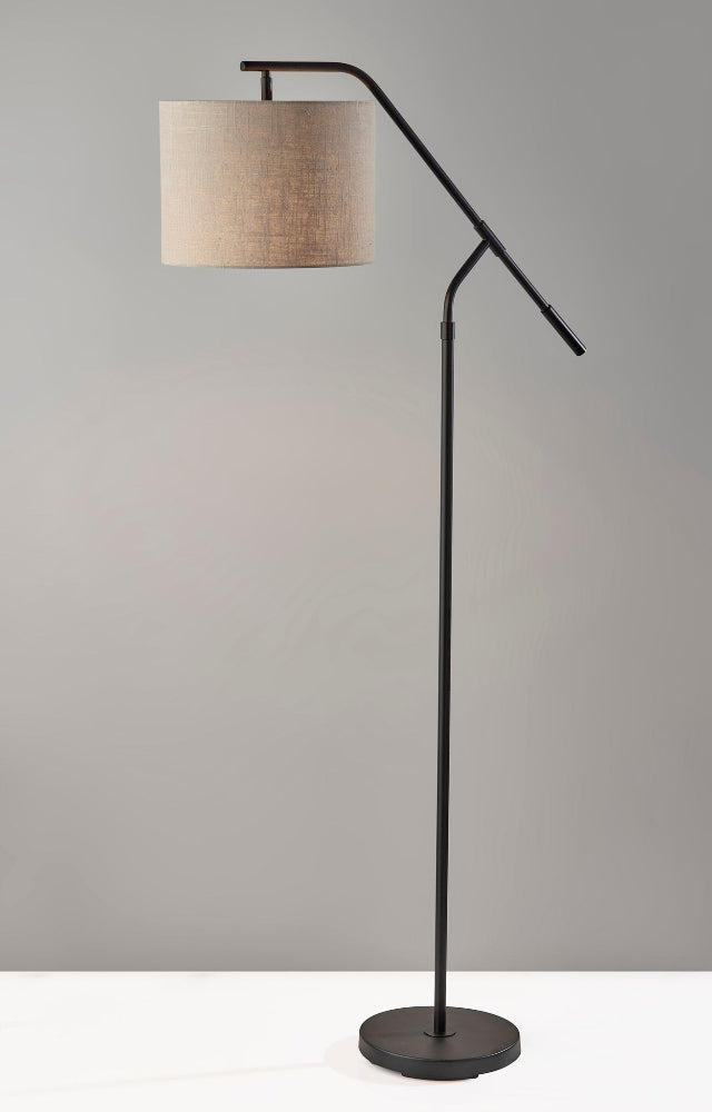Adesso Home - Milo Floor Lamp- Black - SL9503-01 view 5