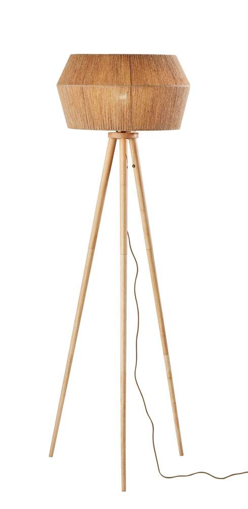 Adesso Home - Montana Floor Lamp- Natural - 3960-12 view 1
