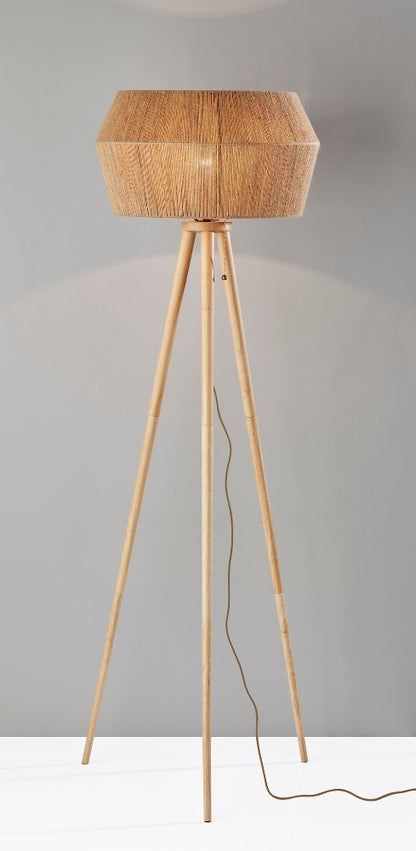 Adesso Home - Montana Floor Lamp- Natural - 3960-12 view 5
