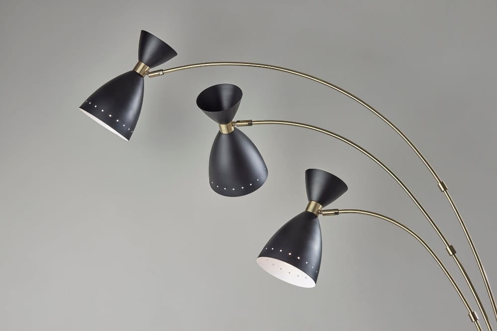 Adesso Home - Oscar 3-Arm Arc Lamp - 4290-01 view 2