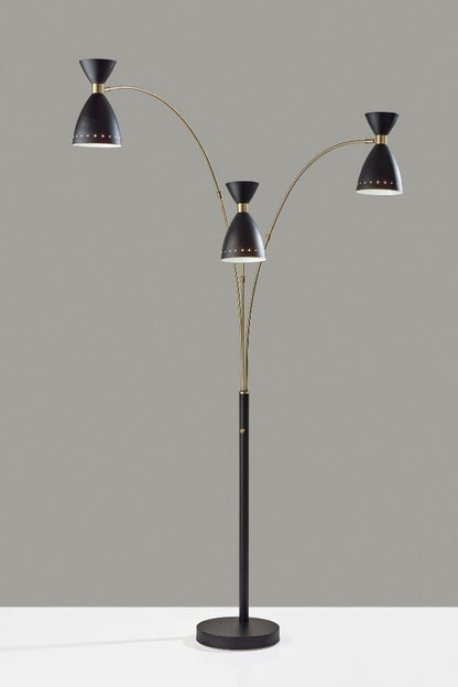 Adesso Home - Oscar 3-Arm Arc Lamp - 4290-01 view 3