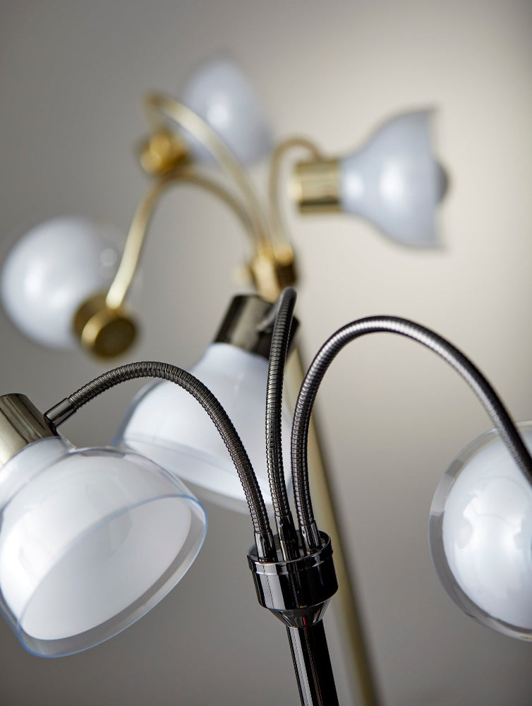 Adesso Home - Presley 3-Arm Floor Lamp - 3566-01 veiw 2
