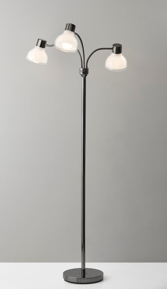 Adesso Home - Presley 3-Arm Floor Lamp - 3566-01 veiw 3