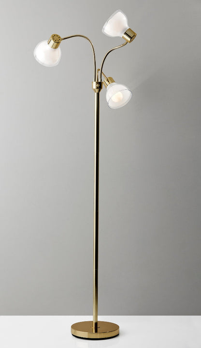 Adesso Home - Presley 3-Arm Floor Lamp - 3566-04 view 3