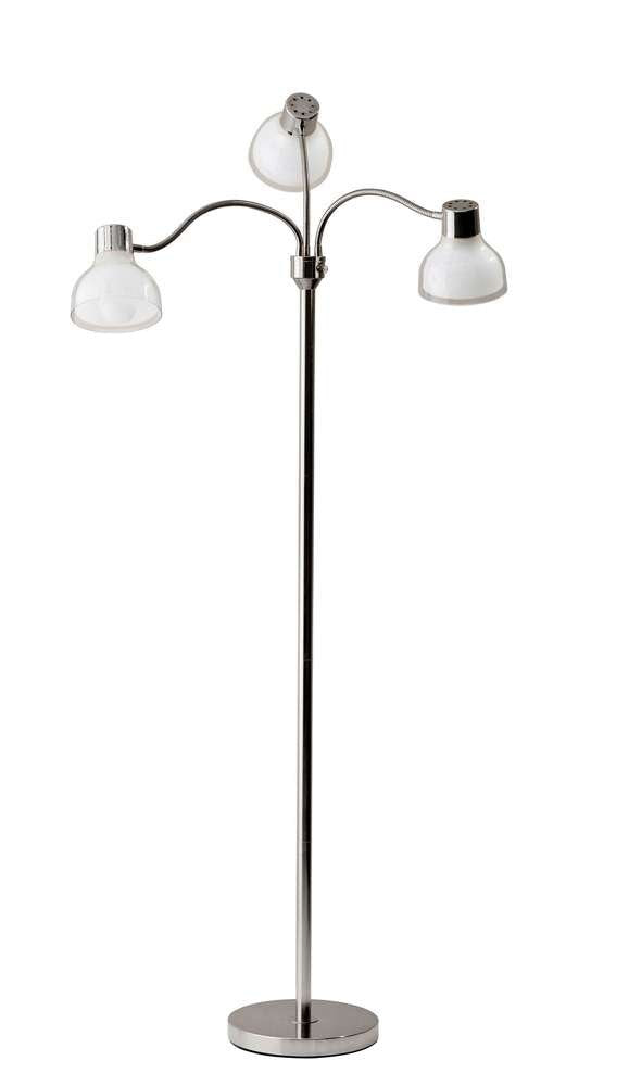 Adesso Home - Presley 3-Arm Floor Lamp - 3566-09 view 1