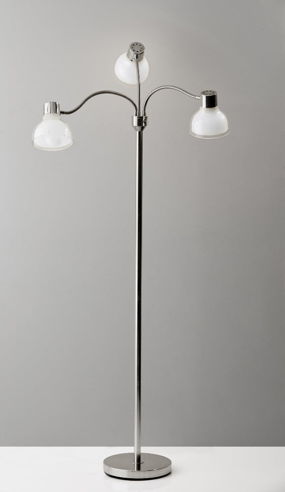 Adesso Home - Presley 3-Arm Floor Lamp - 3566-09 view 3