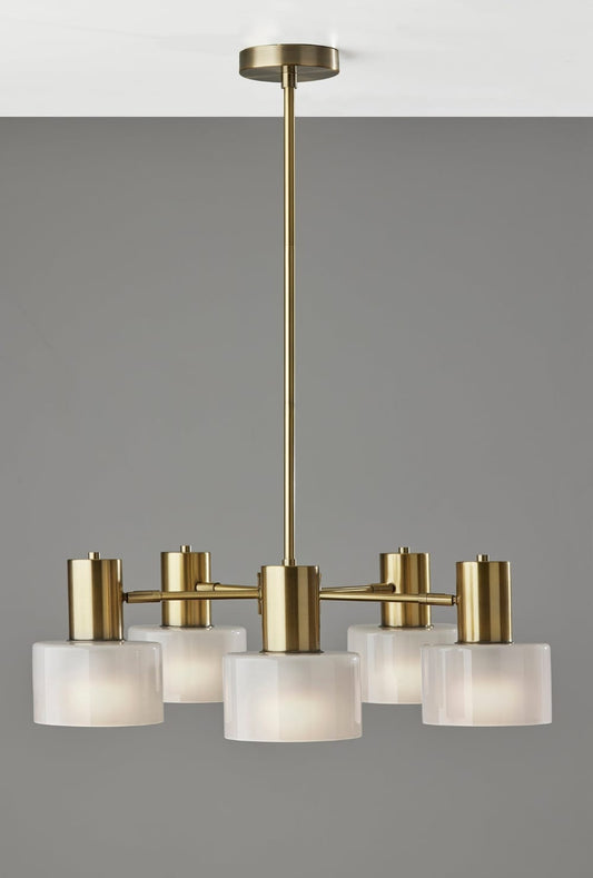 Adesso Home - Rhodes Chandelier - 3938-21 view 2