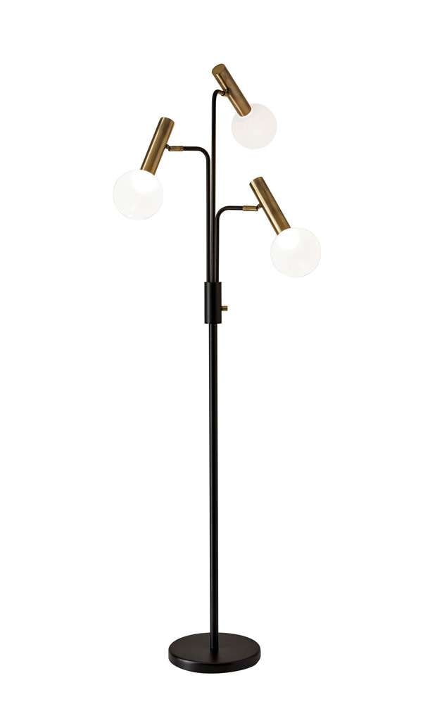 Adesso Home - Sinclair LED 3-Arm Floor Lamp - 3765-01 veiw 1