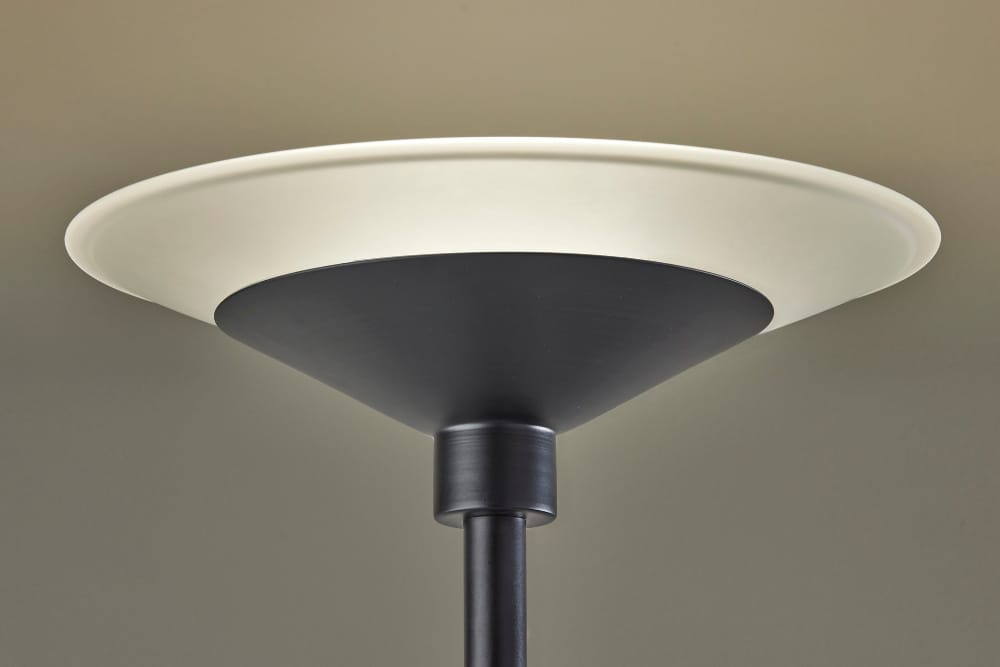 Adesso Home - Solar LED Torchiere- Black - 5121-01 view 2