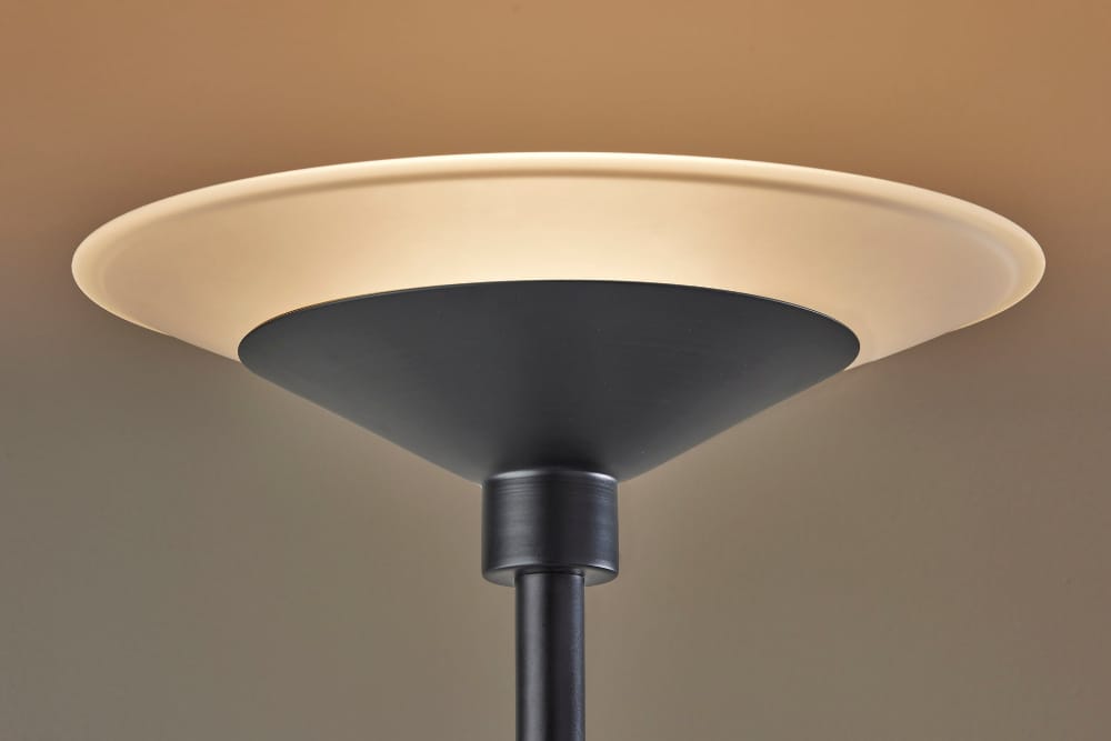 Adesso Home - Solar LED Torchiere- Black - 5121-01 view 4