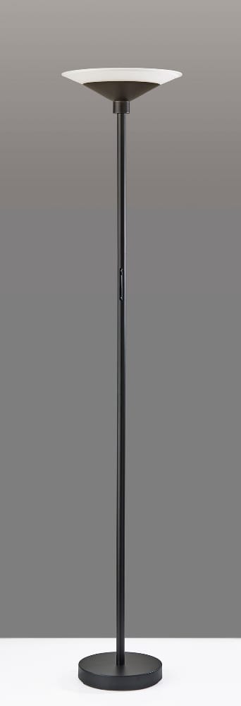 Adesso Home - Solar LED Torchiere- Black - 5121-01 view 5