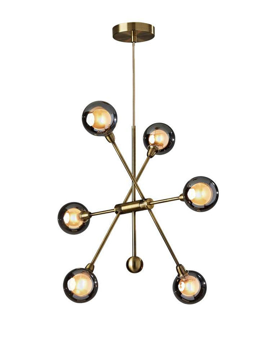 Adesso Home - Starling LED 6 Light Chandelier - 3583-21 veiw 1