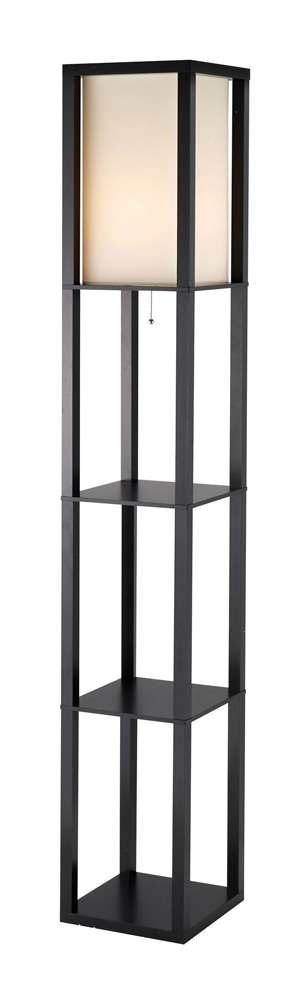 Adesso Home - Titan Tall Shelf Floor Lamp - 3193-01 view 1