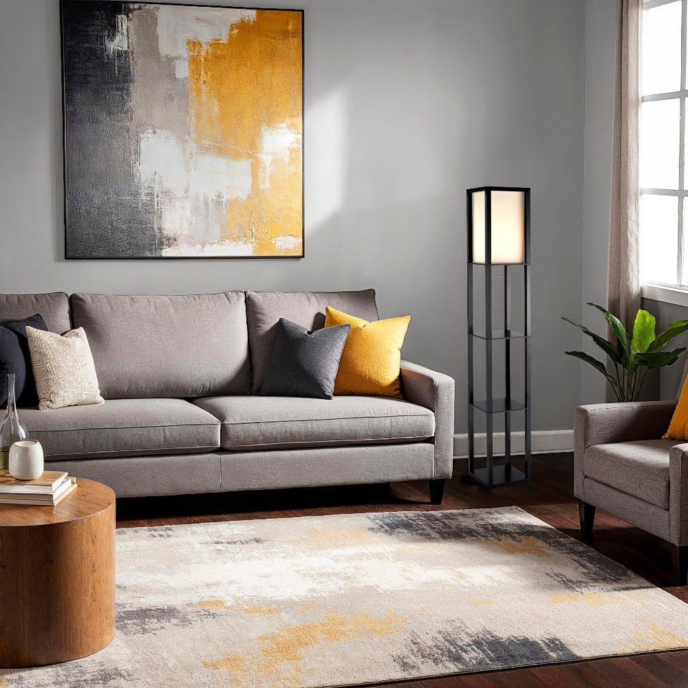 Adesso Home - Titan Tall Shelf Floor Lamp - 3193-01 view 4