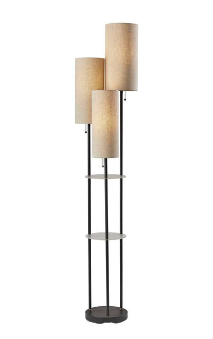 Adesso Home - Trio Shelf Floor Lamp - 4305-01 view 1