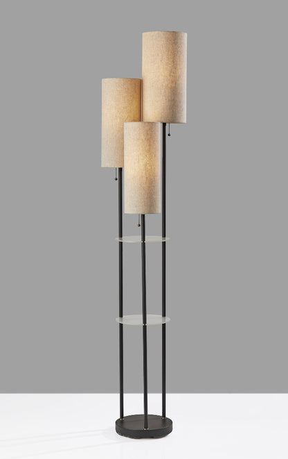 Adesso Home - Trio Shelf Floor Lamp - 4305-01 view 2