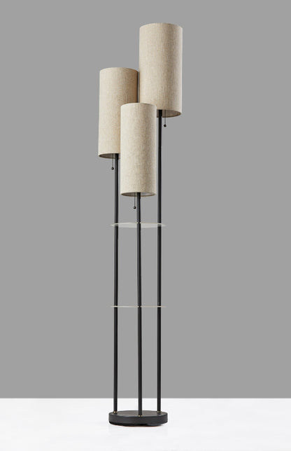 Adesso Home - Trio Shelf Floor Lamp - 4305-01 view 3