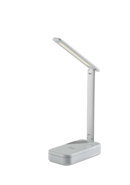 Adesso Home - UV-C Sanitizing Desk Lamp w. Wireless Charging & Smart Switch - SL4927-02 view 1