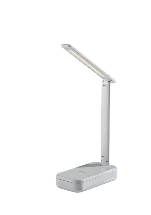 Adesso Home - UV-C Sanitizing Desk Lamp w. Wireless Charging & Smart Switch - SL4927-02 view 1
