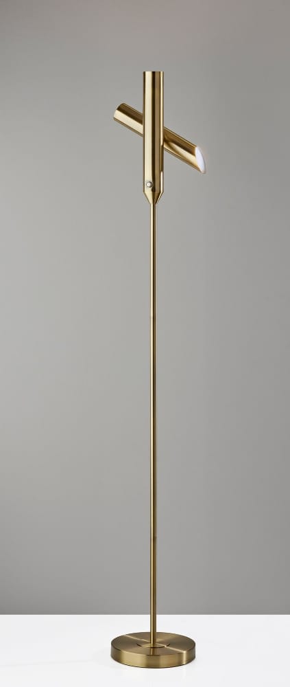 Adesso Home - Vega Torchiere- Antique Brass - 4079-21 view 3