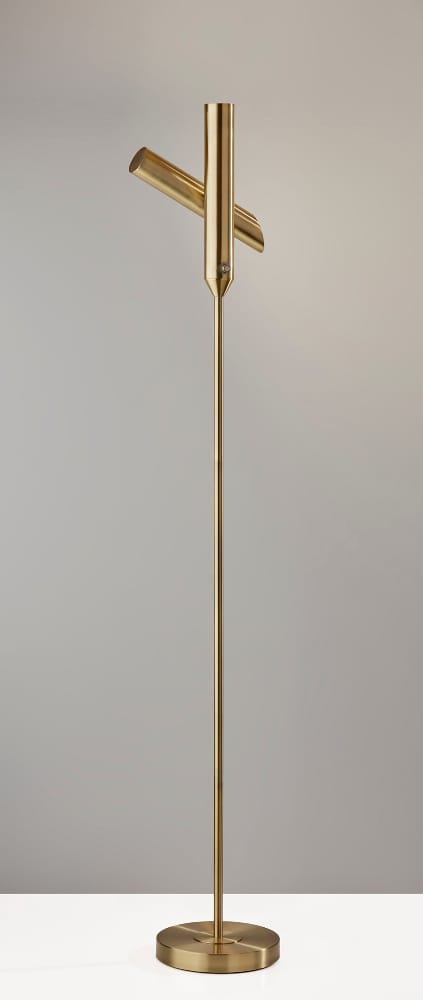 Adesso Home - Vega Torchiere- Antique Brass - 4079-21 view 4