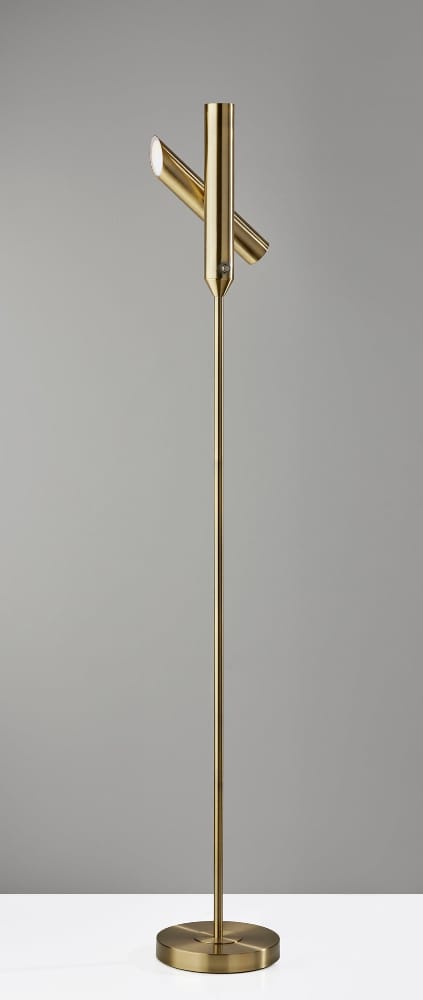 Adesso Home - Vega Torchiere- Antique Brass - 4079-21 view 5