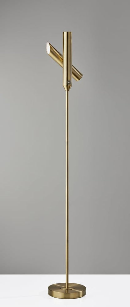 Adesso Home - Vega Torchiere- Antique Brass - 4079-21 view 5