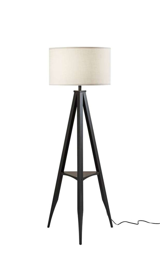 Adesso Home - Warren Shelf Floor Lamp - 6007-01 veiw 1