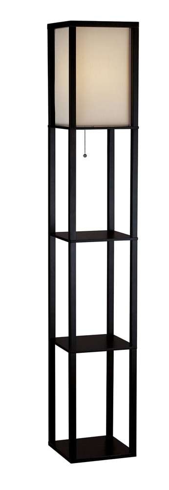 Adesso Home - Wright Shelf Floor Lamp - 3138-01 veiw 1