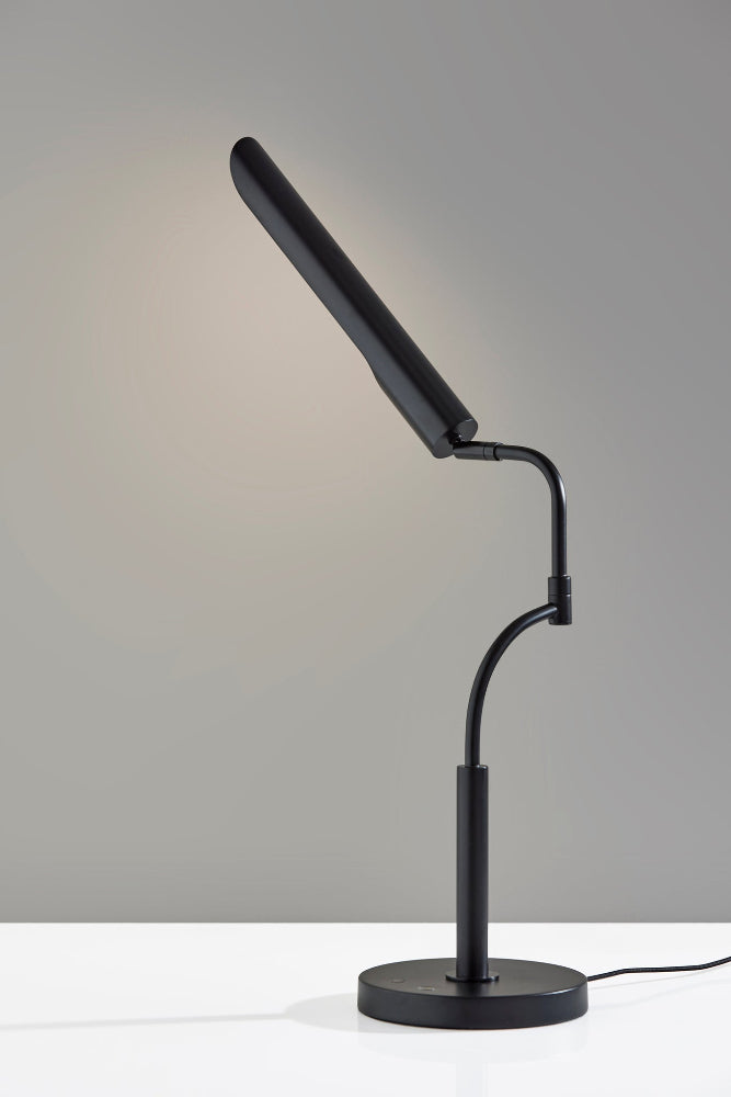 Adesso Home - Zane LED Desk Lamp w. Smart Switch- Black - 3957-01 view 3