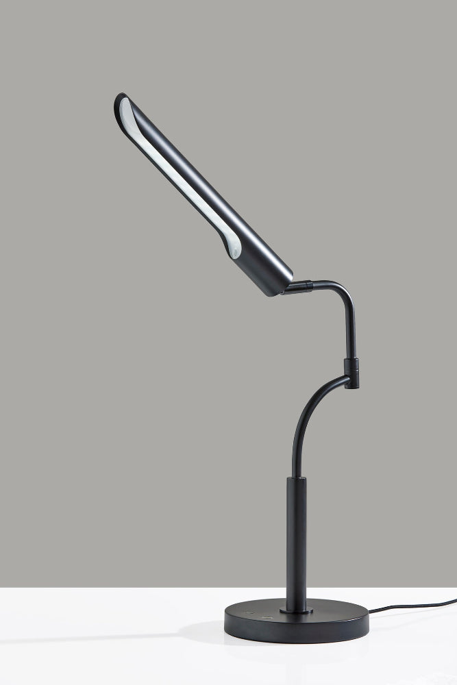 Adesso Home - Zane LED Desk Lamp w. Smart Switch- Black - 3957-01 view 4