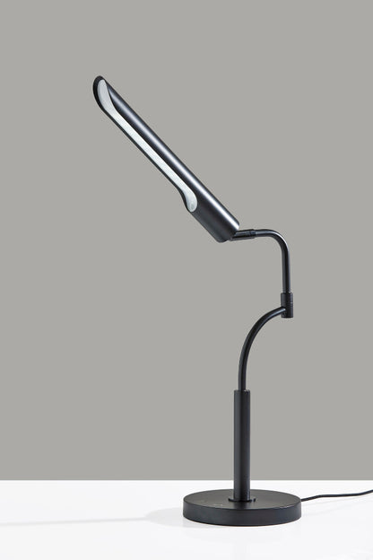 Adesso Home - Zane LED Desk Lamp w. Smart Switch- Black - 3957-01 view 4