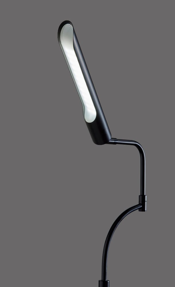 Adesso Home - Zane LED Floor Lamp w. Smart Switch- Black - 3958-01 view 2