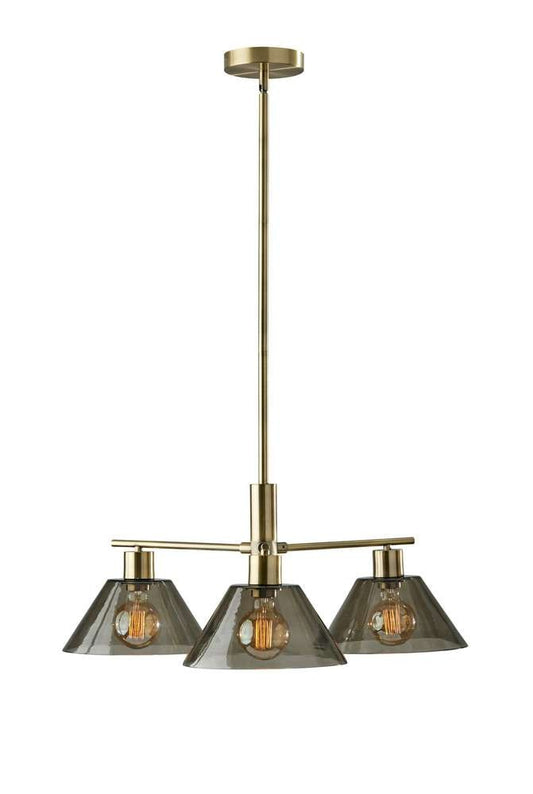 Adesso Home - Zoe 3 Light Chandelier - 3796-21 view 1
